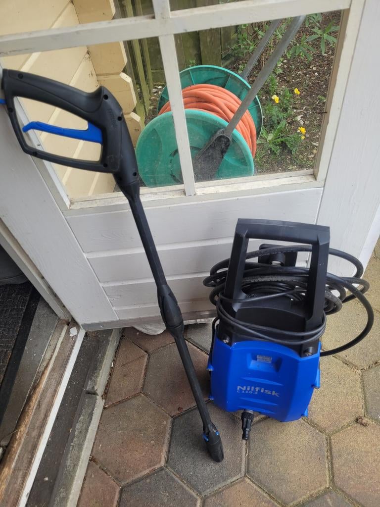Nilfisk Hogedrukreiniger, Tuin en Terras, Hogedrukreinigers, Ophalen, Gebruikt, Elektrisch