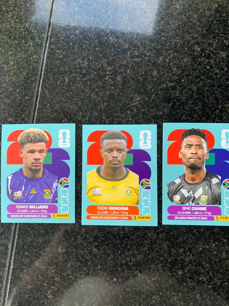 Zuid Afrika (WK 2026 Panini stickers), Ophalen of Verzenden, Zo goed als nieuw, Meerdere stickers
