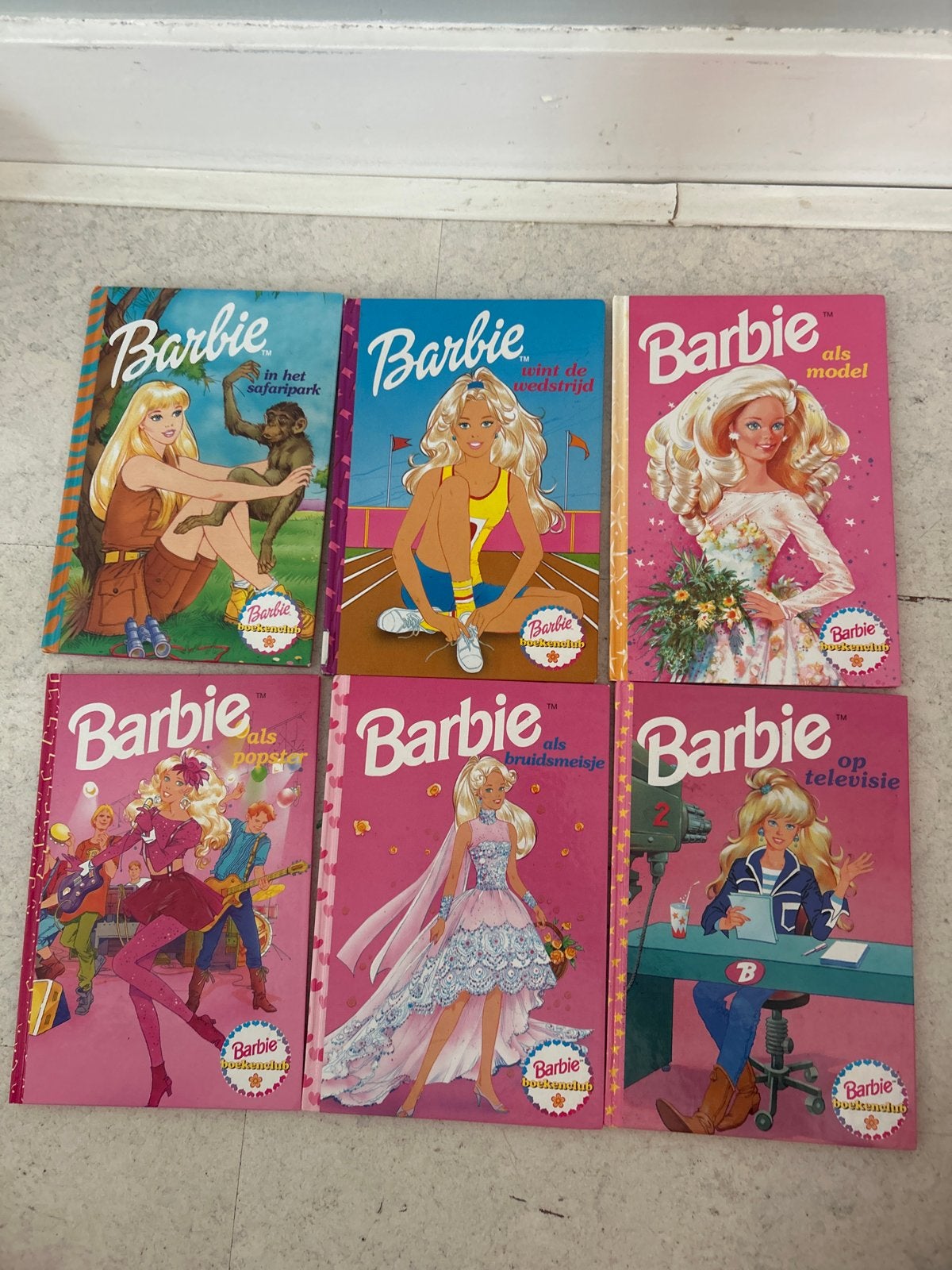 Barbie Boekenclub Boekjes - Set van 6, Ophalen of Verzenden, Gelezen, Fictie algemeen