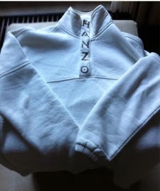 Dames trui wit Hanzo mt L, Maat 38/40 (M), Wit, Zo goed als nieuw, Hanzo