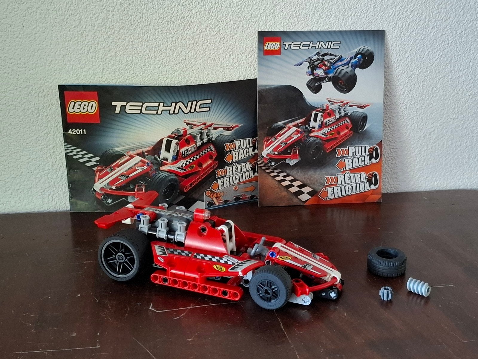 Lego Technic - Racewagen - 42011 - Incompleet, Gebruikt, Lego, Ophalen of Verzenden, Technic