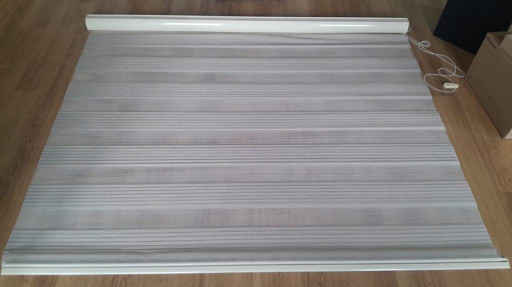 Beige Rol Gordijn Prima Conditie, Ophalen, 207 cm, Beige, Koordbediening