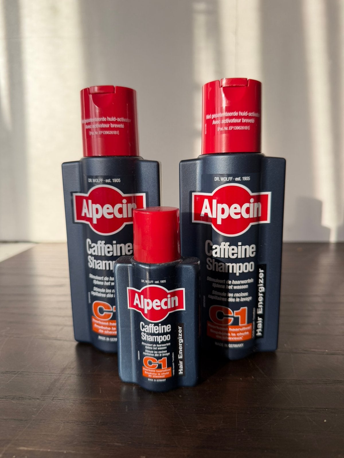 Partij Alpecin Caffeine Shampoo C1 - 3 stuks, Ophalen of Verzenden