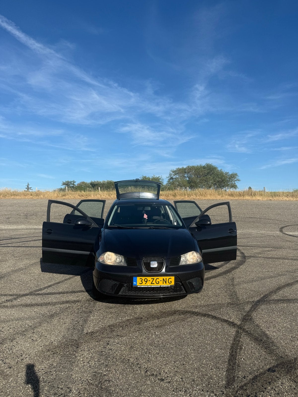 Seat Ibiza 1.2 51KW 5DRS 2008 Zwart, Kleding | Dames, Schoenen, Ophalen of Verzenden, Zwart