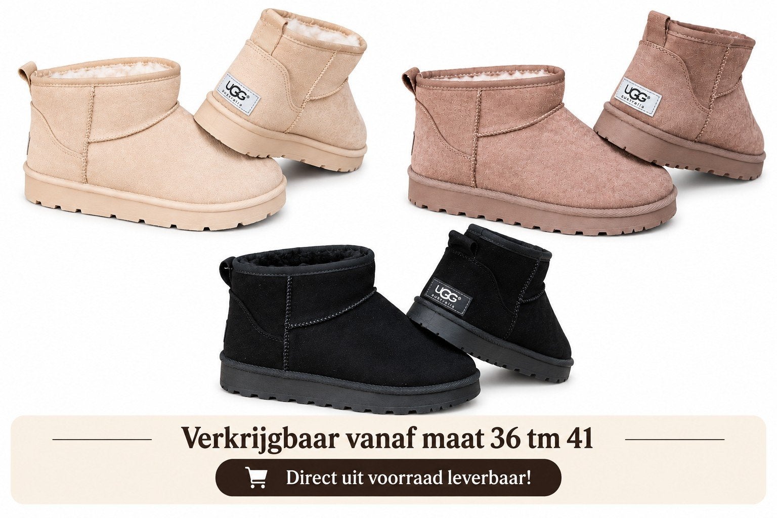 Partij UGG boots laarzen uggs - Maatserie 36 t/m 41 (12 paar, Ophalen of Verzenden, Nieuw
