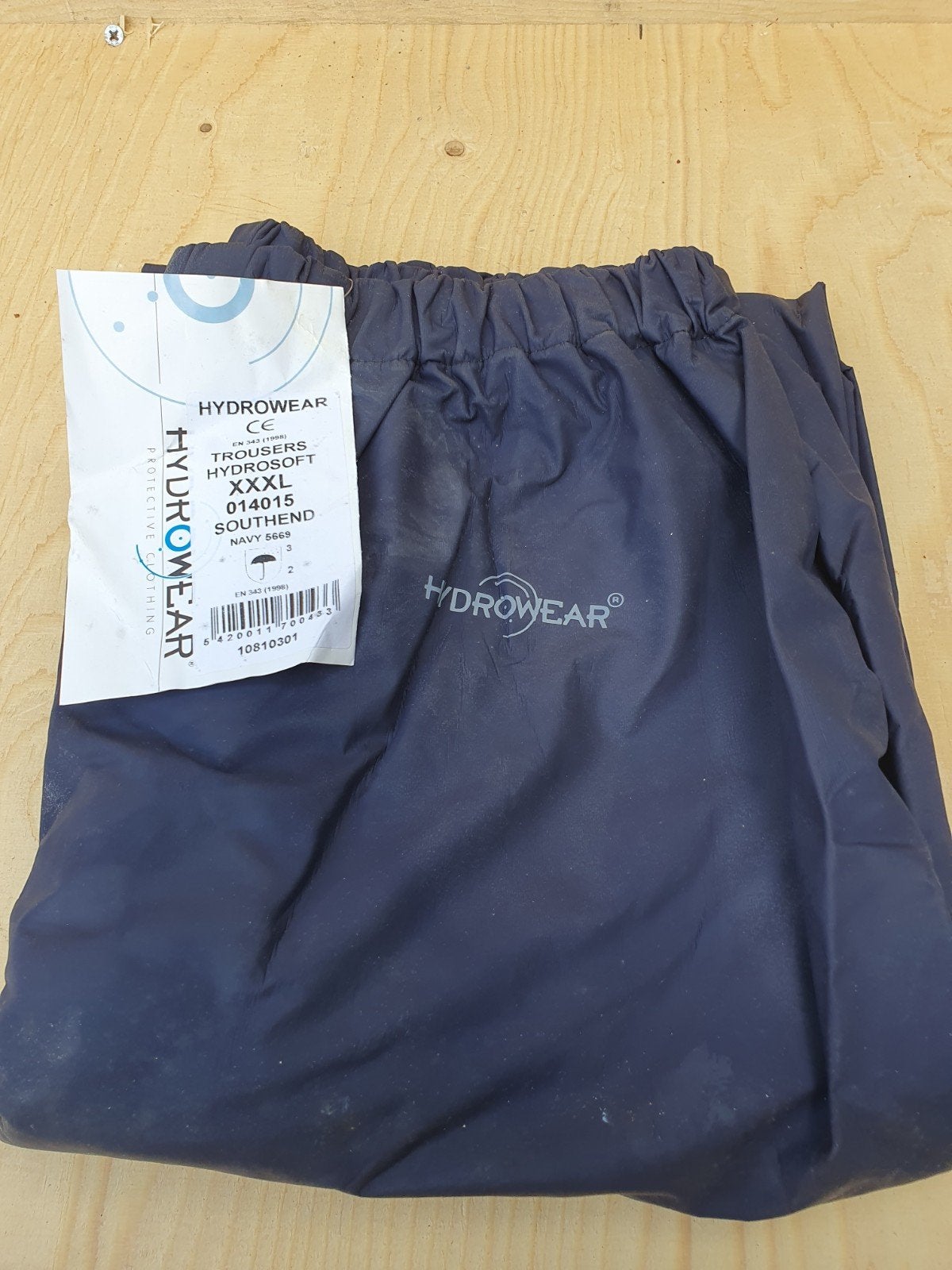 Hydrowear Hydrosoft Regenbroek XXXL Navy, Ophalen of Verzenden, Nieuw, Regenbroek, Heren