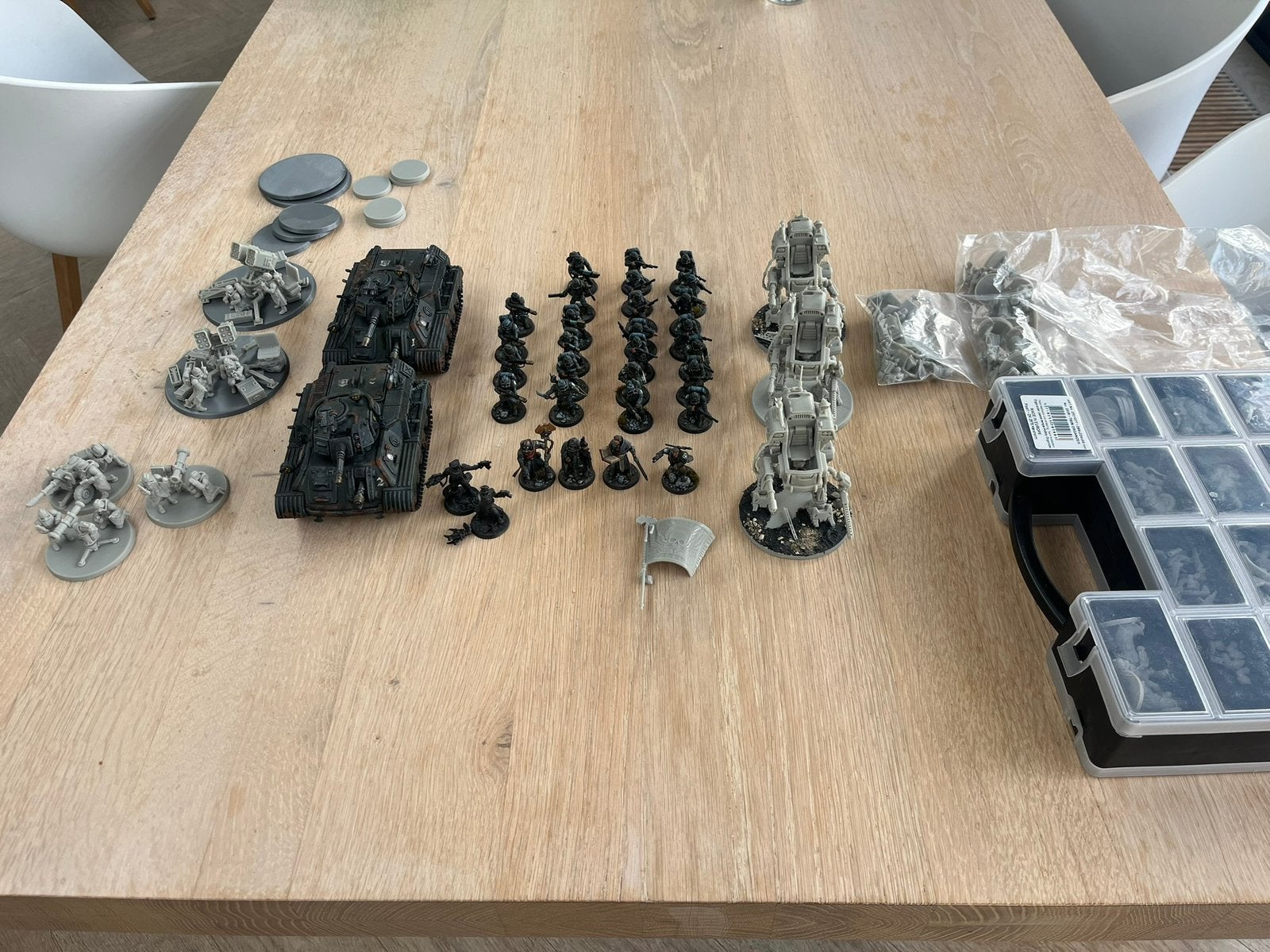 Astra militarum 3D geprint ! 860 points, Hobby en Vrije tijd, Wargaming, Ophalen, Figuurtje(s), Warhammer, Zo goed als nieuw