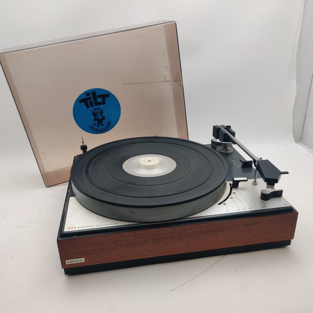 Prachtige vintage Lenco B55 platenspeler nu voor €199.99, Lenco, Lenco, Lenco, Ophalen