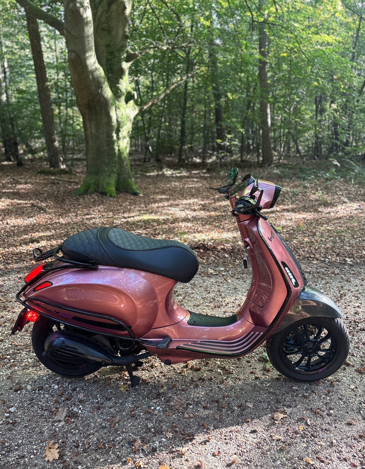 Vespa Sprint 4T 2V 80CC | BROM | 1 OF 1 CUSTOM | ROSE PEARL, Ophalen, Gebruikt, Overige modellen, Maximaal 45 km/u