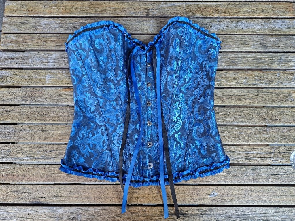 Leuke Blauwe Korset maat M !!, Ophalen of Verzenden, Zo goed als nieuw