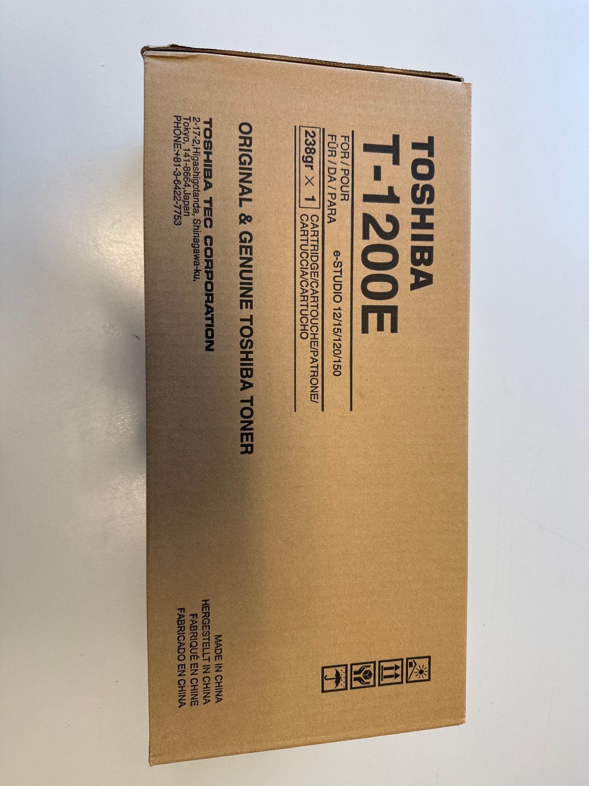 Originele Toshiba T-1200E Toner – Nieuw ongebruikt, Ophalen of Verzenden, Nieuw, Toner