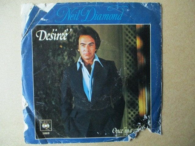 s5785 neil diamond - desiree, Ophalen, Gebruikt, 7 inch, Overige genres