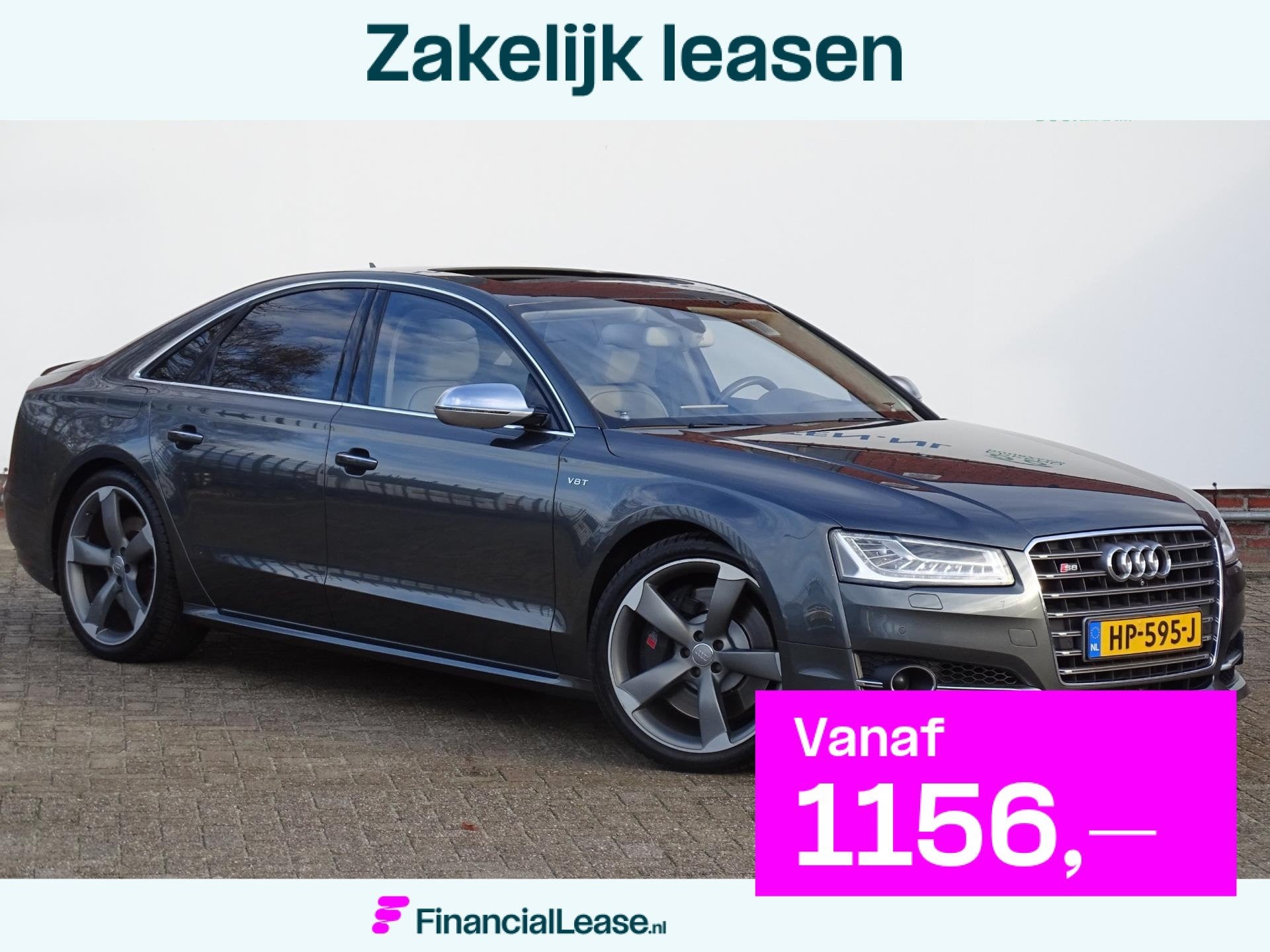 Audi A8 4.0 TFSI S8 quattro Pro Line+|B&O Advanced|Carbon|Al, Automaat, Gebruikt, Adaptive Cruise Control, 520 pk