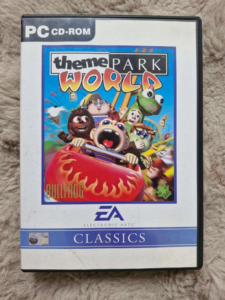 Theme Park World PC CD-ROM - Bouw je eigen attractiepark!, Spelcomputers en Games, Games | Pc, Ophalen of Verzenden