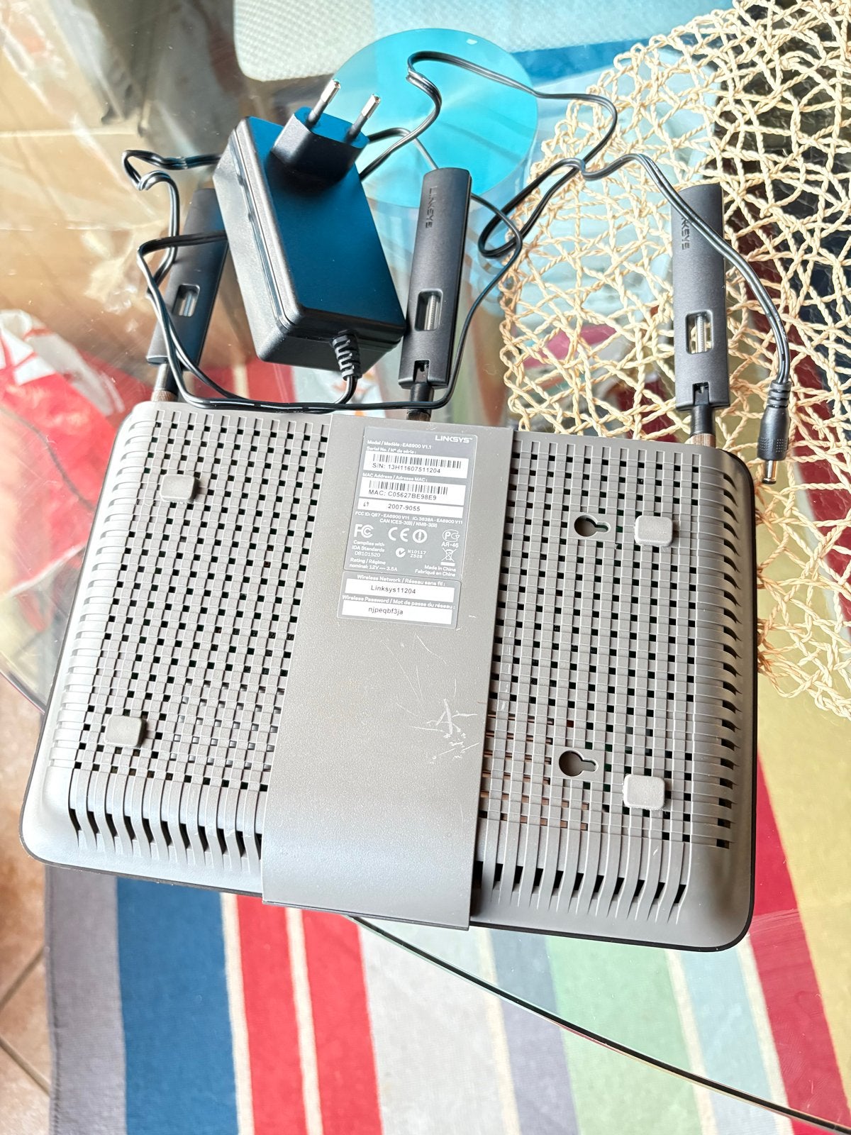 Linksys EA6900 V1.1 Router - Zo goed als nieuw, Ophalen of Verzenden, Zo goed als nieuw, Router