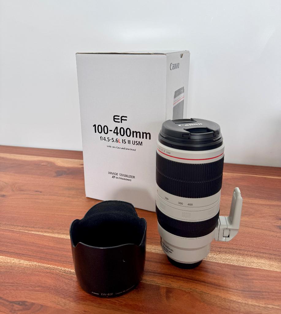 Canon EF 100-400mm f/4.5-5.6L IS II USM, Audio, Tv en Foto, Fotografie | Lenzen en Objectieven, Gebruikt, Telelens, Zoom, Ophalen