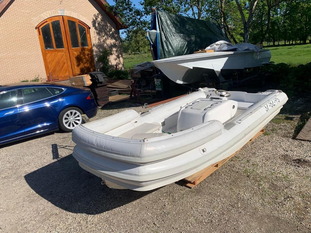 Rib Jet tender Castoldi Polyester bodem GEEN MOTOR, Watersport en Boten, Ophalen, Benzine, Overige materialen