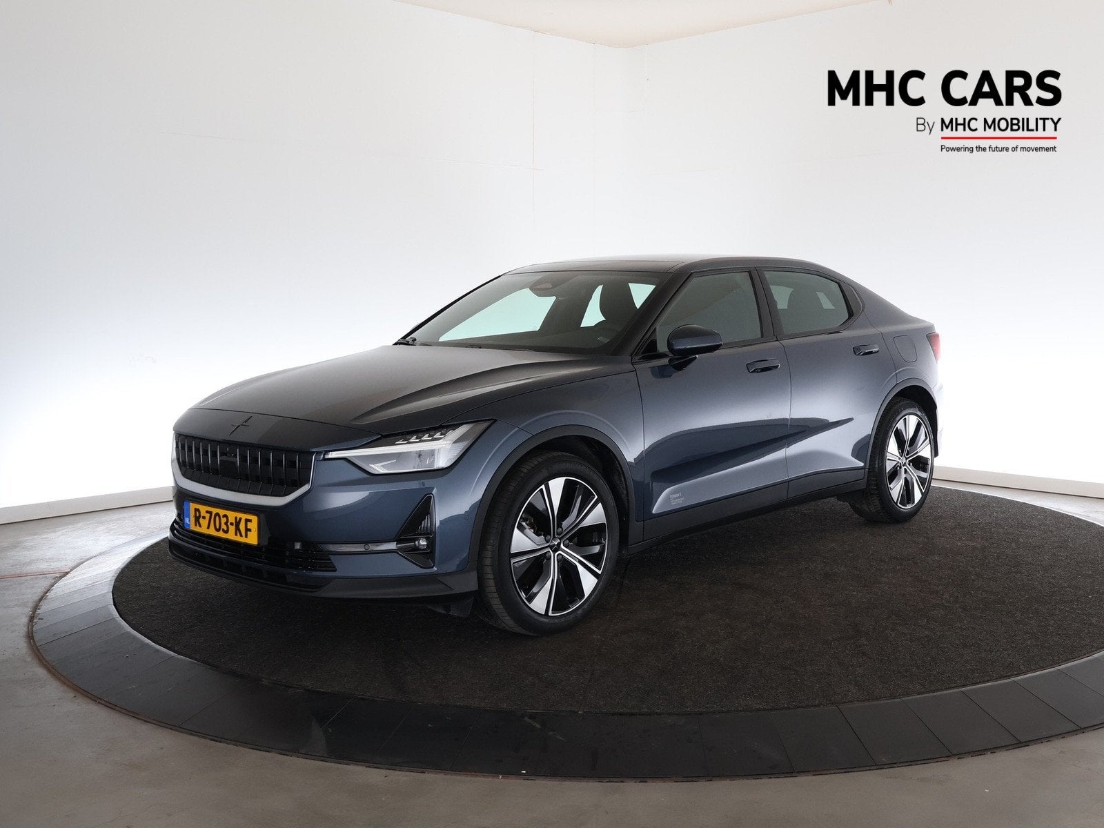 Polestar 2 Long Range Single Motor 78 kWh (bj 2022), Auto's, Polestar 2, Stof, Zwart, Blauw