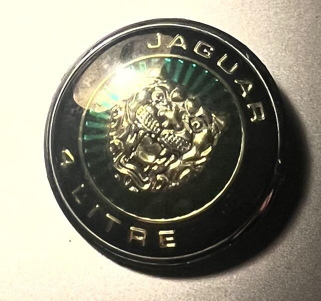 Jaguar 4 Litre badge embleem  1997-2002, Ophalen, Zo goed als nieuw