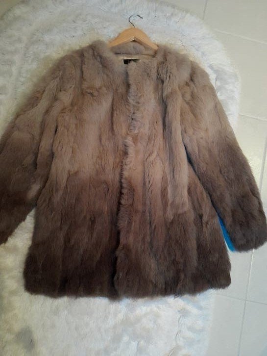 bontjas 38.40., Kleding | Dames, Made in Italy, Bruin, Zo goed als nieuw, Ophalen