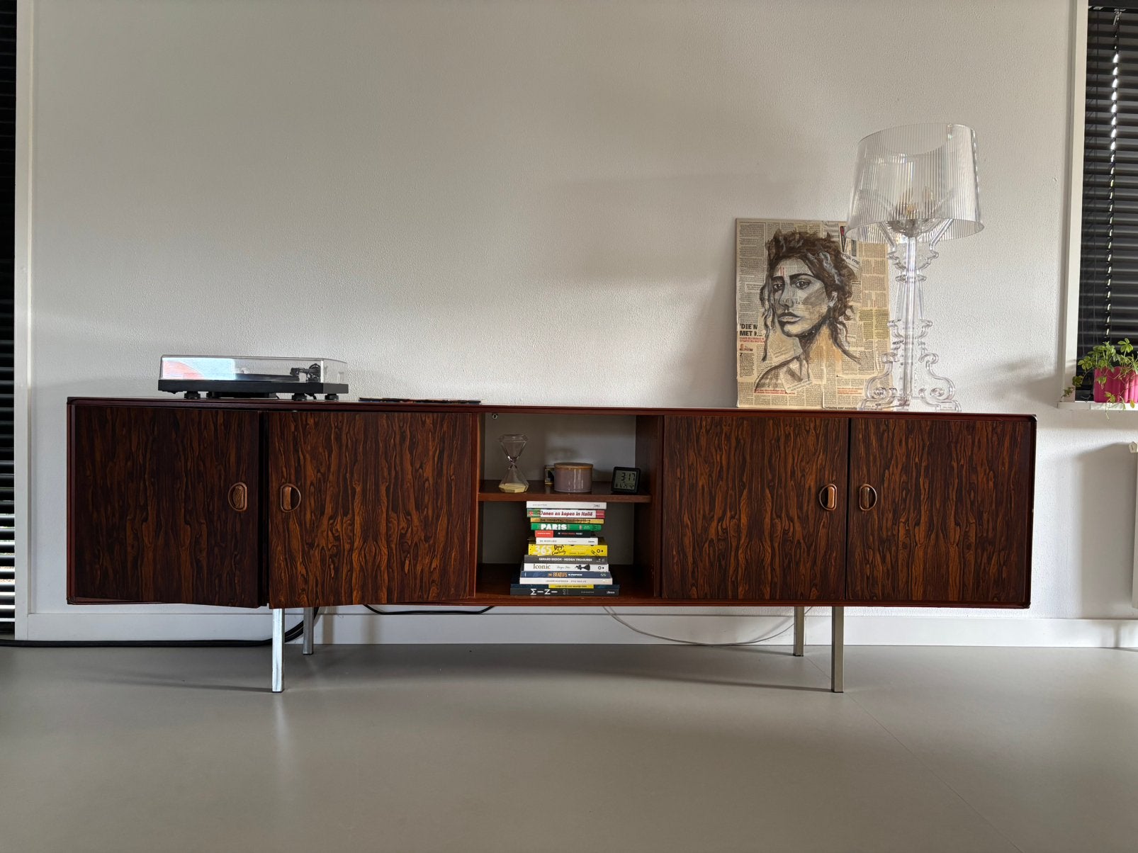 Fristho dressoir palissanderhout, design 20e eeuw, Ned 1960., Ophalen