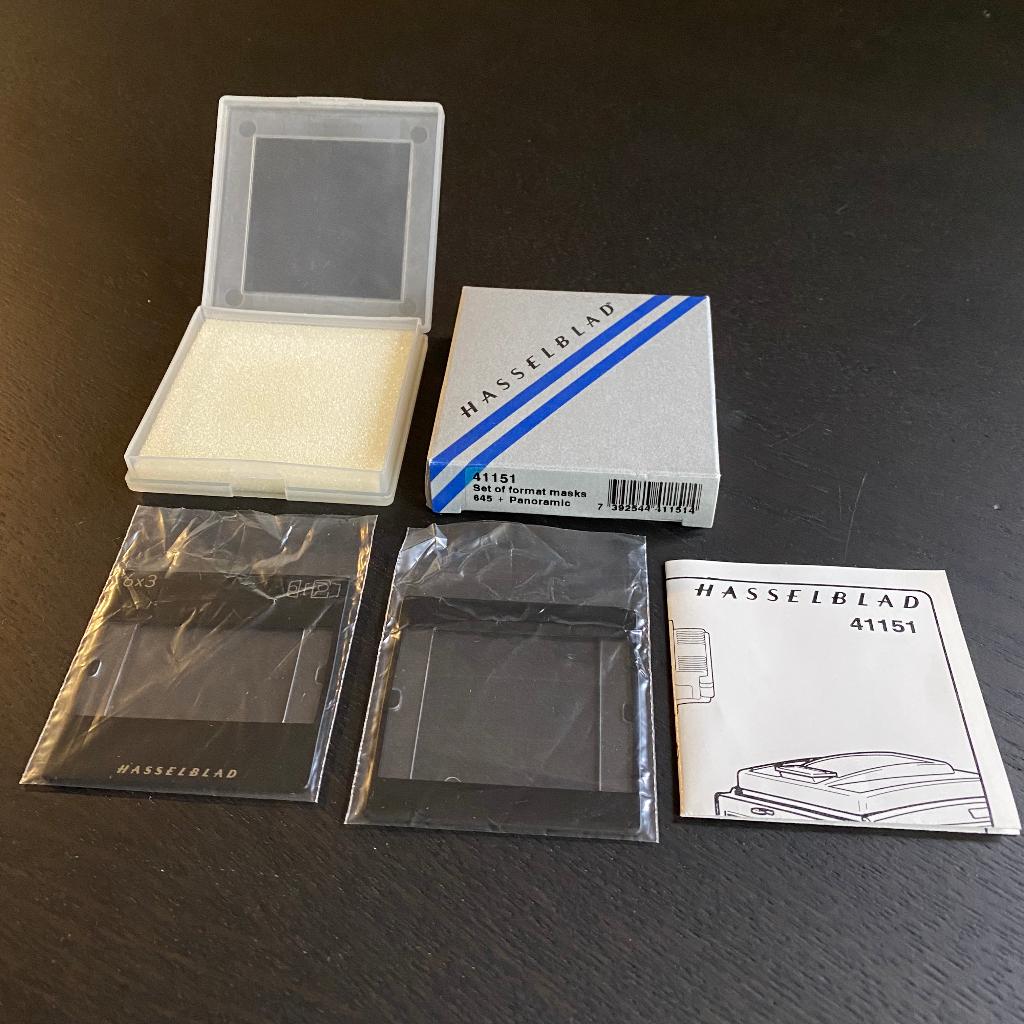 Hasselblad Format Masks (41151) Formaat Maskers, Ophalen of Verzenden, Zo goed als nieuw, Spiegelreflex, Overige Merken