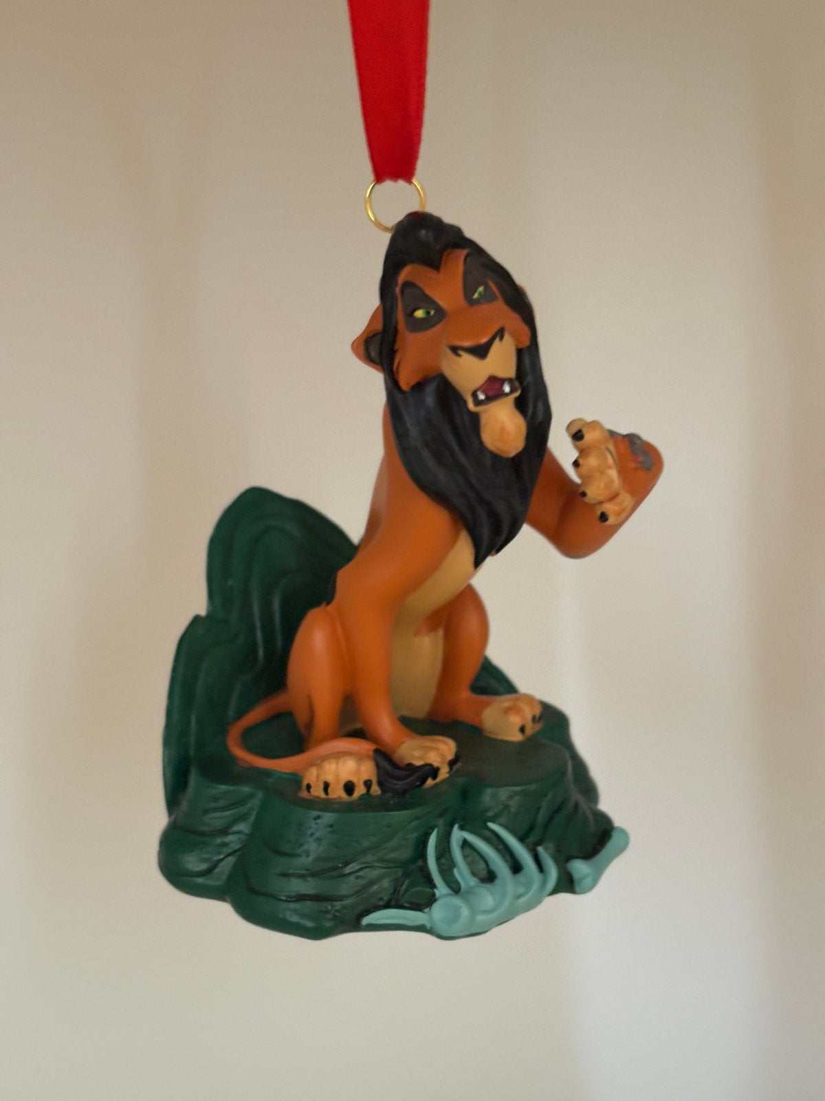 Disney sketchbook villains scar ornament, Ophalen of Verzenden, Zo goed als nieuw, Beeldje of Figuurtje