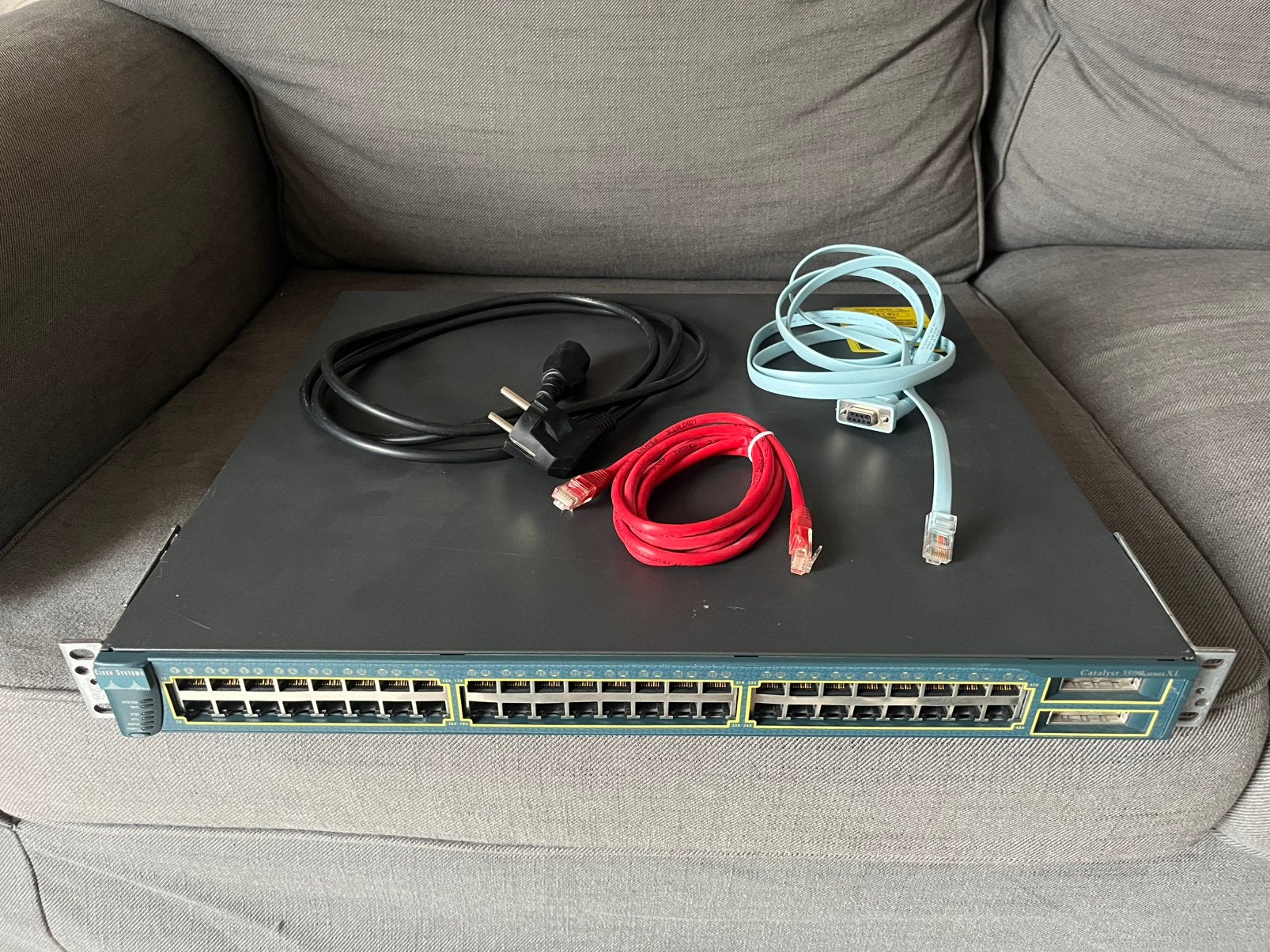 Cisco 3548XL 48 poorts switch, Computers en Software, Netwerk switches, Ophalen, Gebruikt
