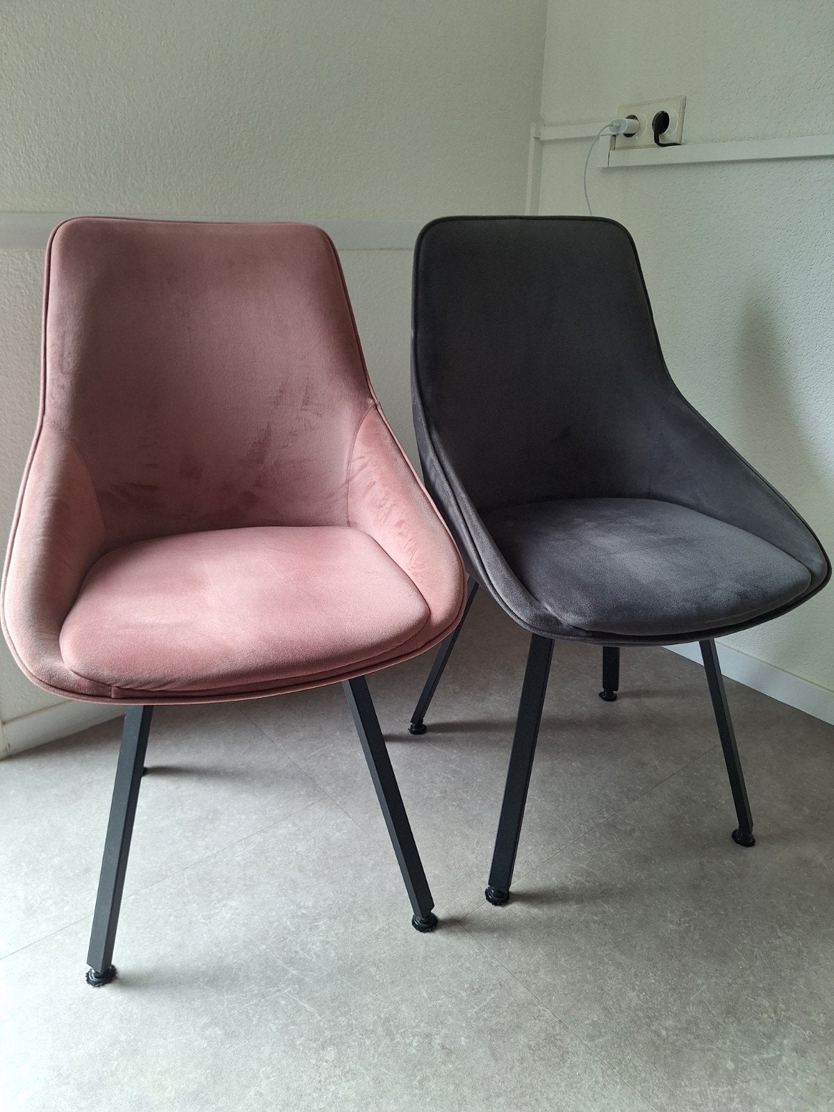 6 stoelen, draaibaar, Huis en Inrichting, Ophalen, Gebruikt, Overige kleuren, Stof