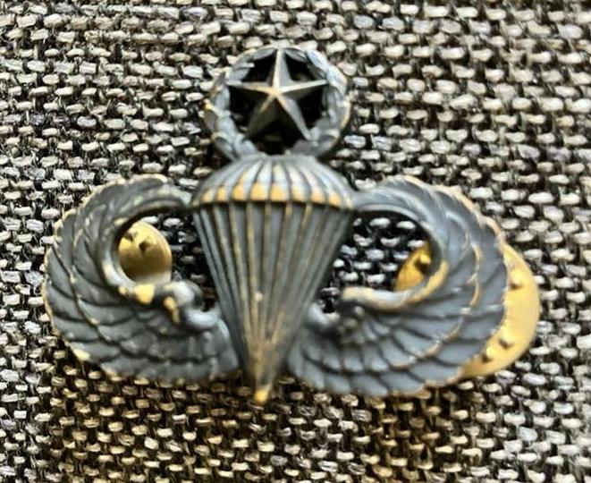 Amerikaans Parachutisten Embleem - Airborne Badge, Ophalen of Verzenden, Overige soorten, Amerika, Embleem of Badge