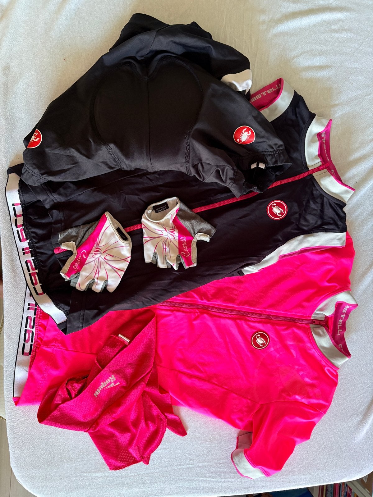 Castelli en Craft Fietskleding Set (Maat S/M), Ophalen of Verzenden, Zo goed als nieuw, Helm