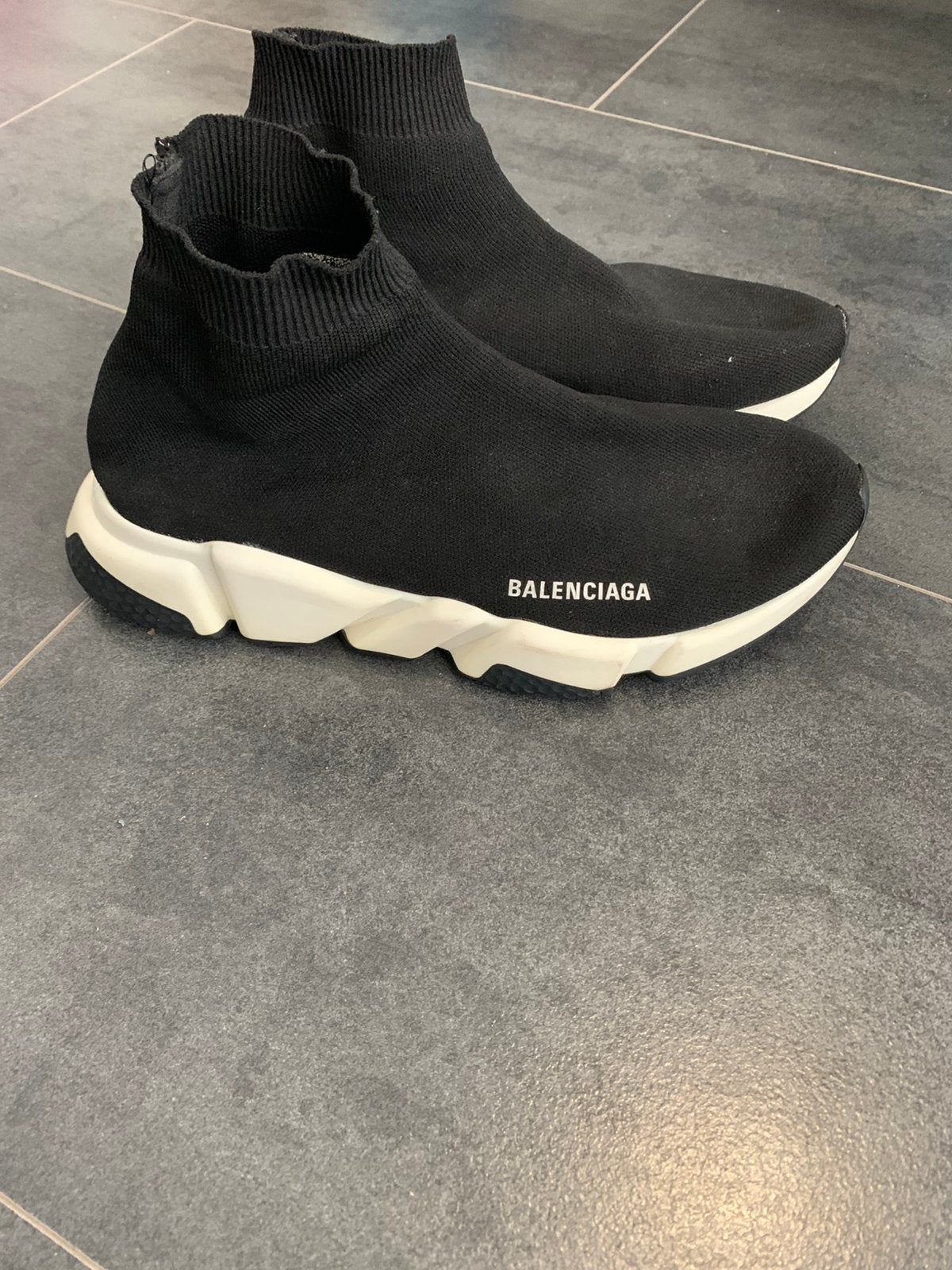 Balenciaga speedrunner origineel, Kleding | Heren, Schoenen, Ophalen of Verzenden, Zo goed als nieuw, Zwart