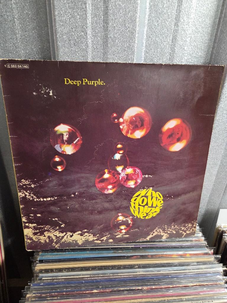 Hardrock/Metal lp DEEP PURPLE: WHO DO WE THINK WE ARE, Ophalen of Verzenden