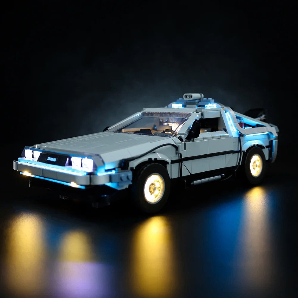 LED Verlichting voor Back to the Future DeLorean 10300 Nieuw, Ophalen of Verzenden, Nieuw, Overige merken