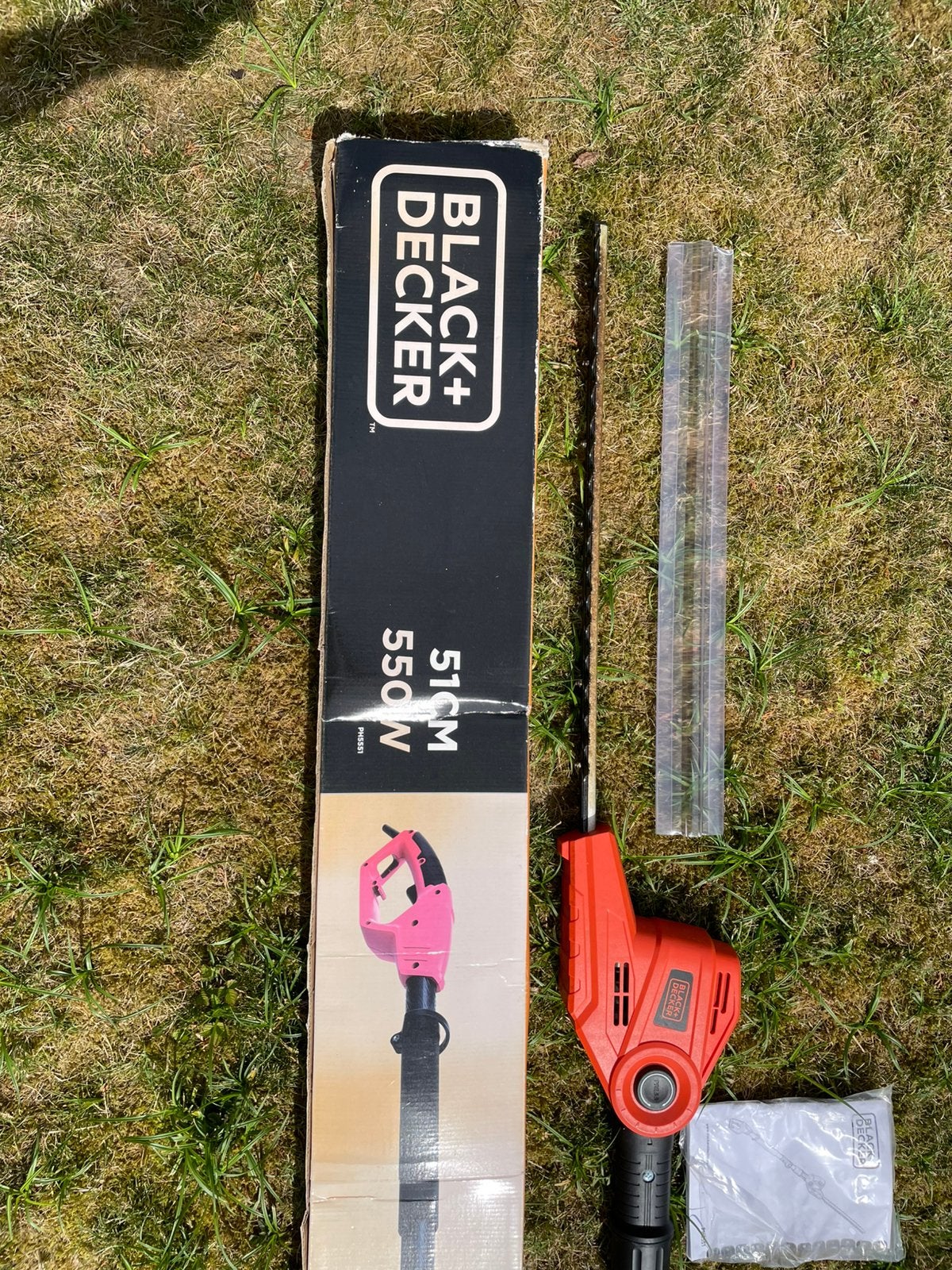 Black & decker telescopische heggenschaar, Ophalen, Gebruikt, Elektrisch