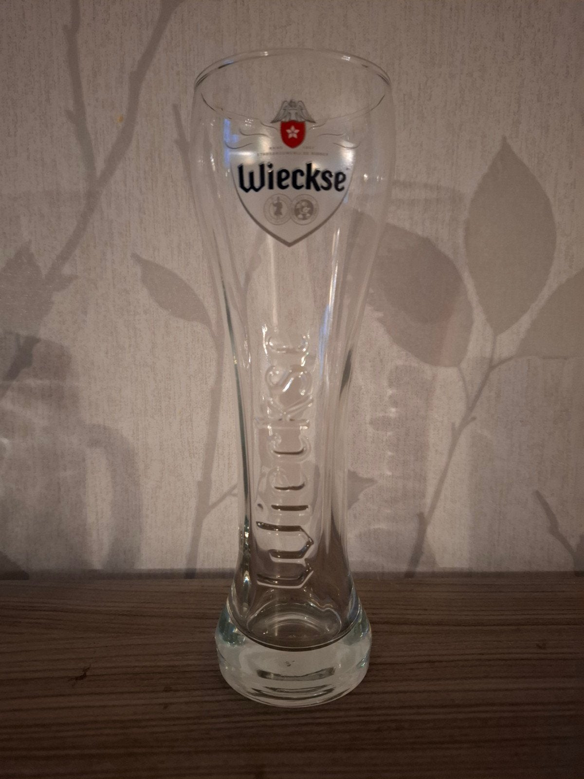 Bierglas Wieckse, Ophalen of Verzenden, Zo goed als nieuw, Glas of Glazen, Overige merken