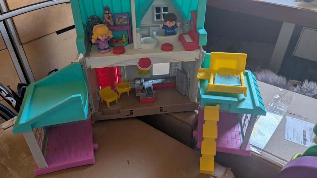 Fisherprice speelhuis, Kinderen en Baby's, Speelgoed | Poppenhuizen, Ophalen, Gebruikt, Poppenhuis