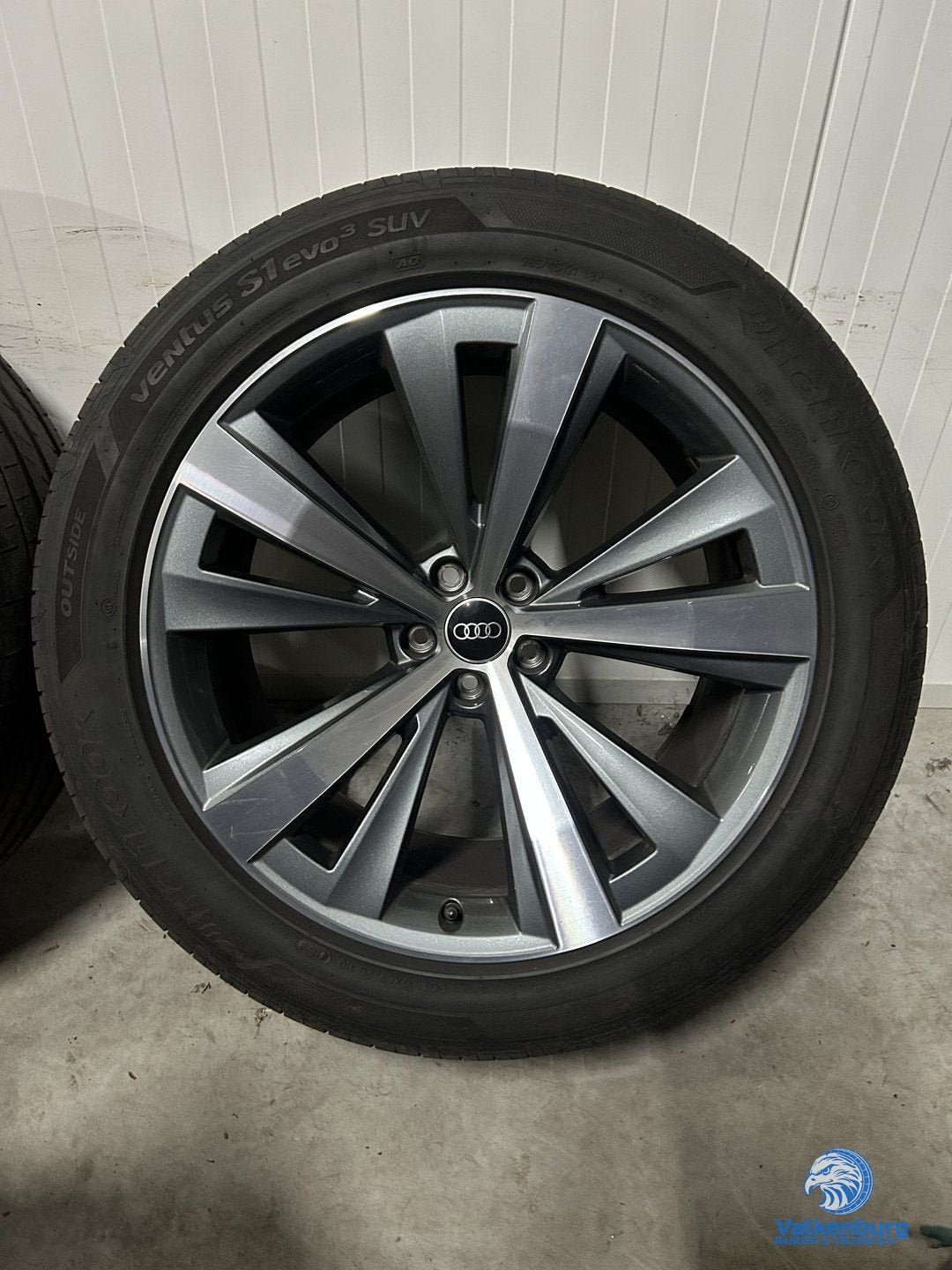 Originele Audi Q8 SQ8 4M8 21 inch antraciete velgen 5x112 zo, Gebruikt, -, 285 mm, -
