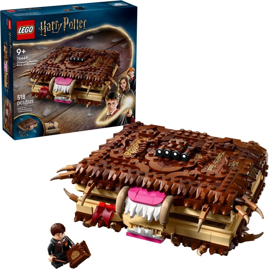 LEGO 76449 HARRY POTTER - Monsterlijke Monsterboek (sealed), Ophalen of Verzenden, Complete set, Compleet, Lego