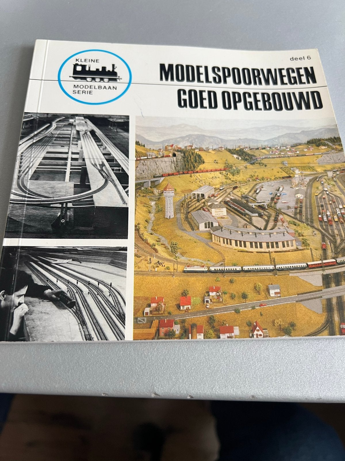 Modeltrein Boek: Modelspoorwegen Goed Opgebouwd deel 6, Ophalen of Verzenden, Gebruikt, Boek, Tijdschrift of Catalogus