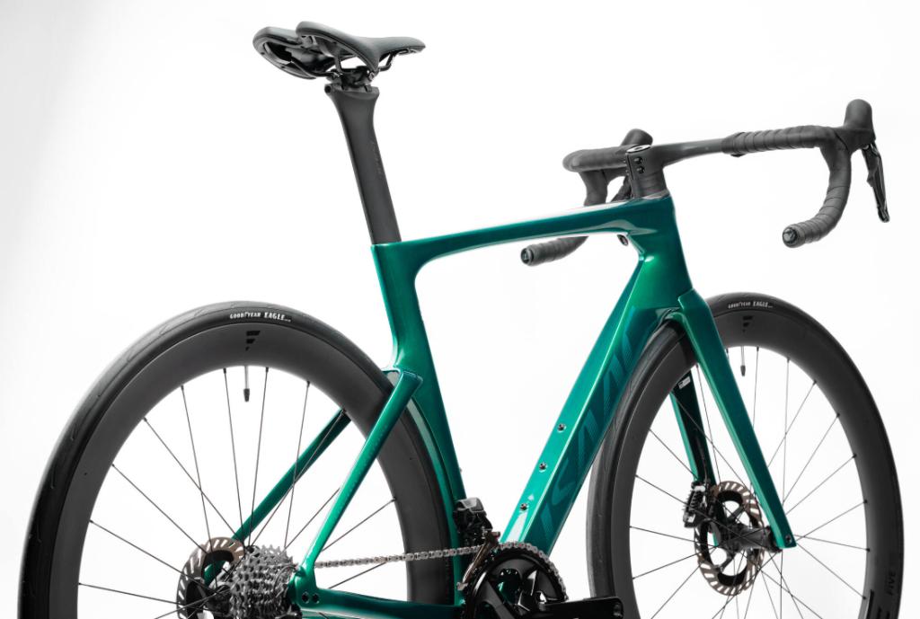 Isaac Meson Jade Green | L | Ultegra Di2 | 50mm wielset, Ophalen of Verzenden, Nieuw, Overige typen