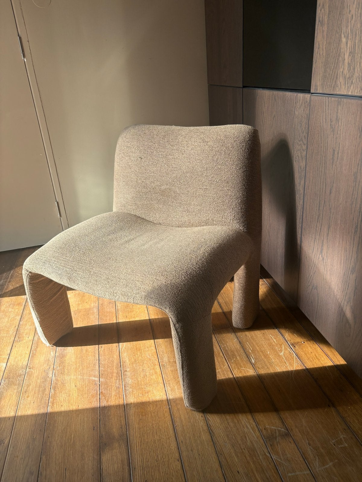 Comfortabele fauteuil van Kwantum, Huis en Inrichting, Fauteuils, Ophalen, Gebruikt, 75 tot 100 cm, Stof
