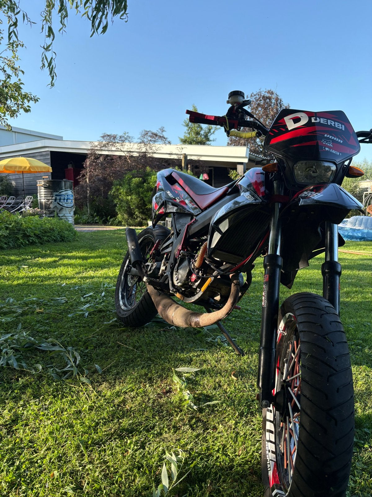 Derbi Senda X-Treme 50cc Brommer, Fietsen en Brommers, Ophalen, 6 versnellingen, Gebruikt, Maximaal 45 km/u