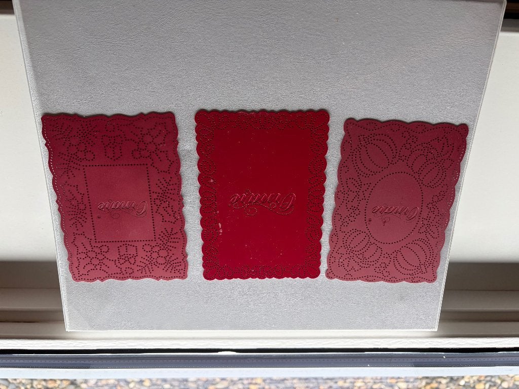 Prik mallen voor kaarten maken, Hobby en Vrije tijd, Ophalen, Zo goed als nieuw, Overige thema's, Pons of Mal