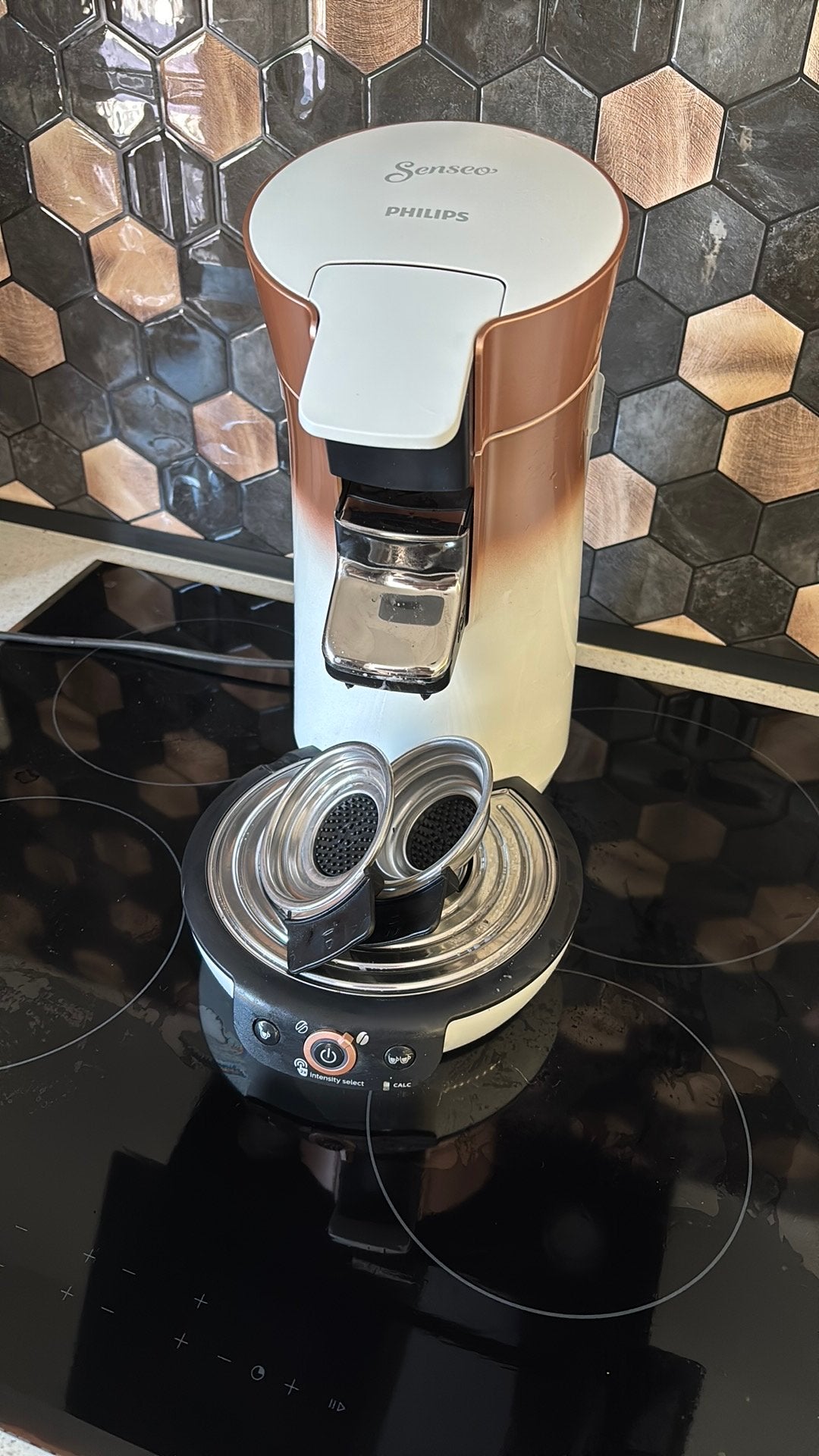 Senseo apparaat, Witgoed en Apparatuur, Koffiezetapparaten, Ophalen, Zo goed als nieuw, Koffiemachine