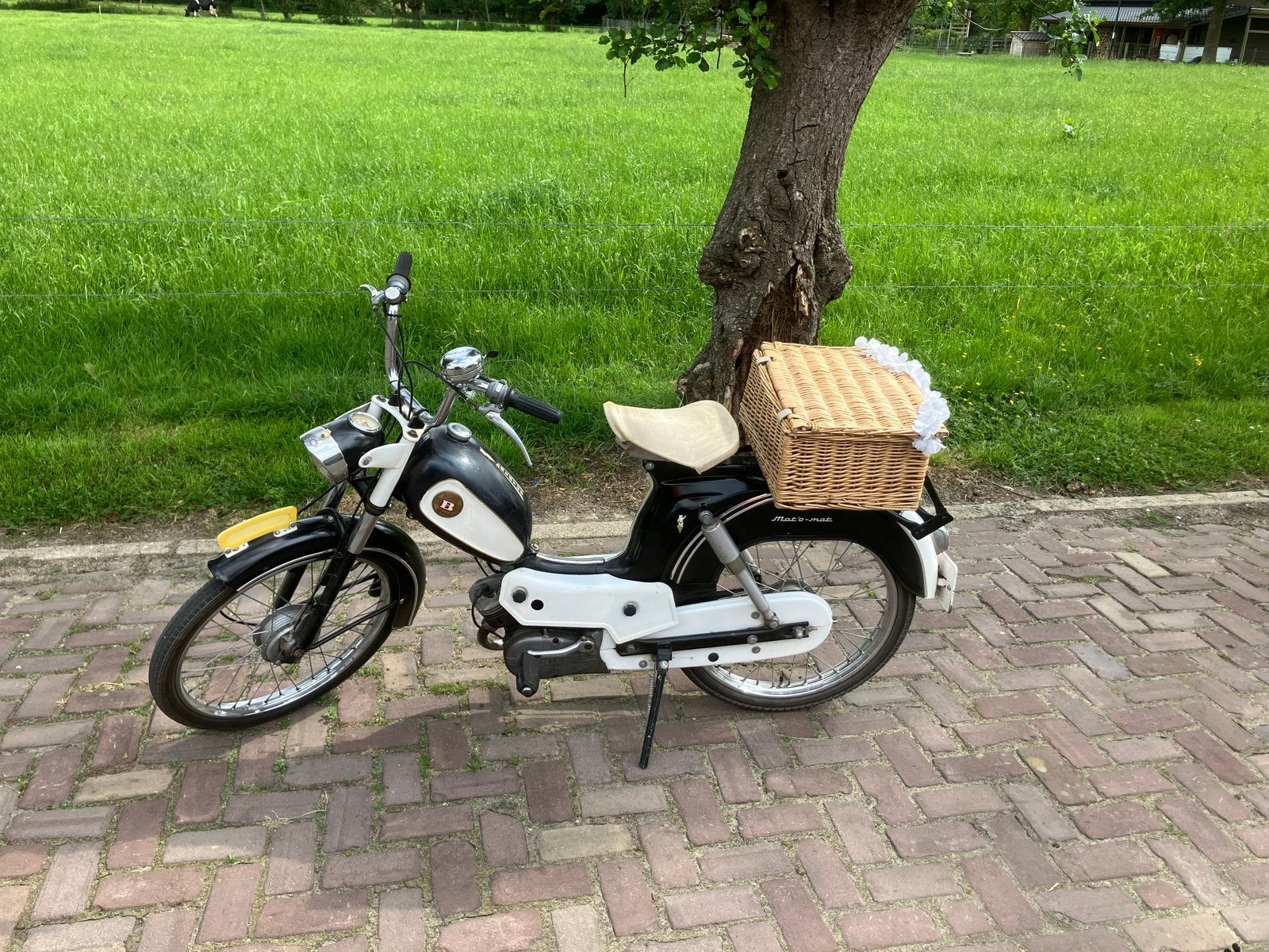 Batavus Mat-o-Mat Oldtimer Automaat uit 1977, Fietsen en Brommers, Brommers | Oldtimers, Batavus, Ophalen