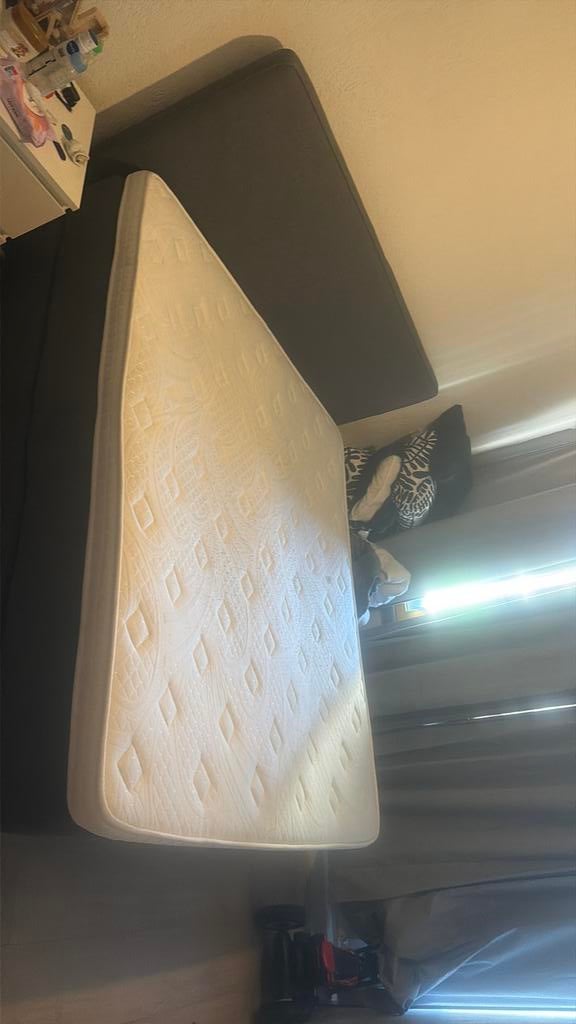 Boxspring 180x200, Ophalen of Verzenden, Zo goed als nieuw, Tweepersoons, 180 cm