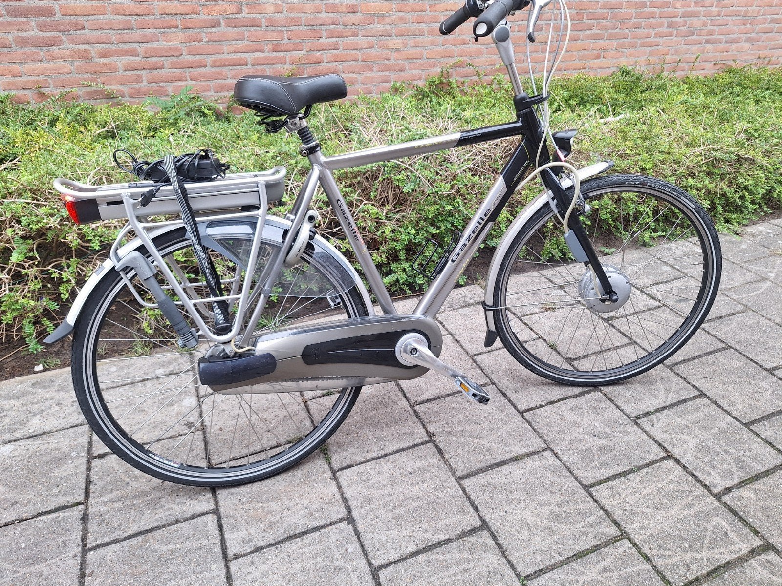Elektrische herenfiets gazelle
Orange, 55 tot 59 cm, Ophalen of Verzenden, Zo goed als nieuw, Gazelle
