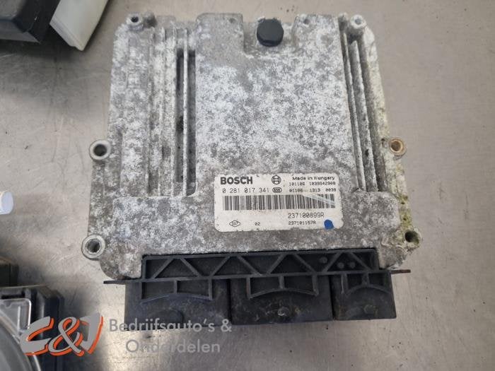Kontaktslot + computer van een Renault Master, Gebruikt, -, Renault, -