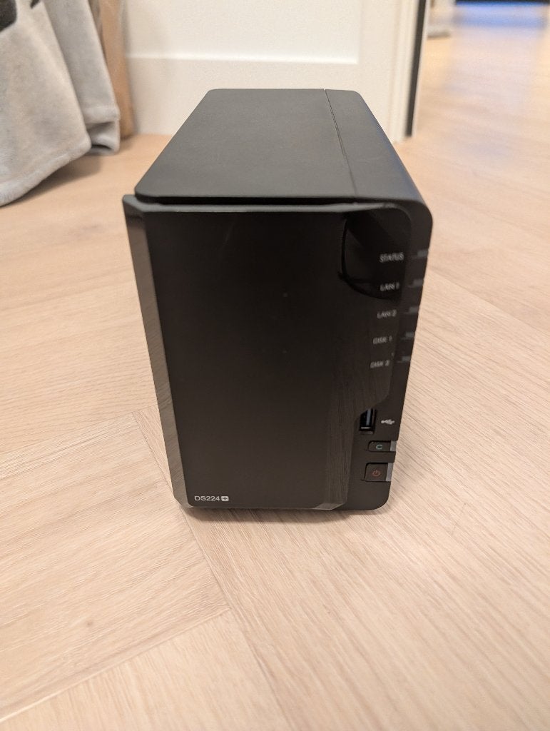 Synology DiskStation DS224+, zonder harde schijven, Computers en Software, NAS, Ophalen of Verzenden, Zo goed als nieuw